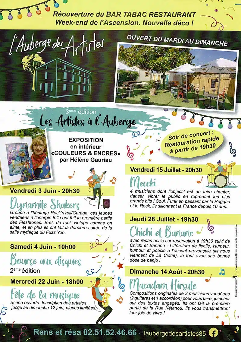 Flyer programmation 2022