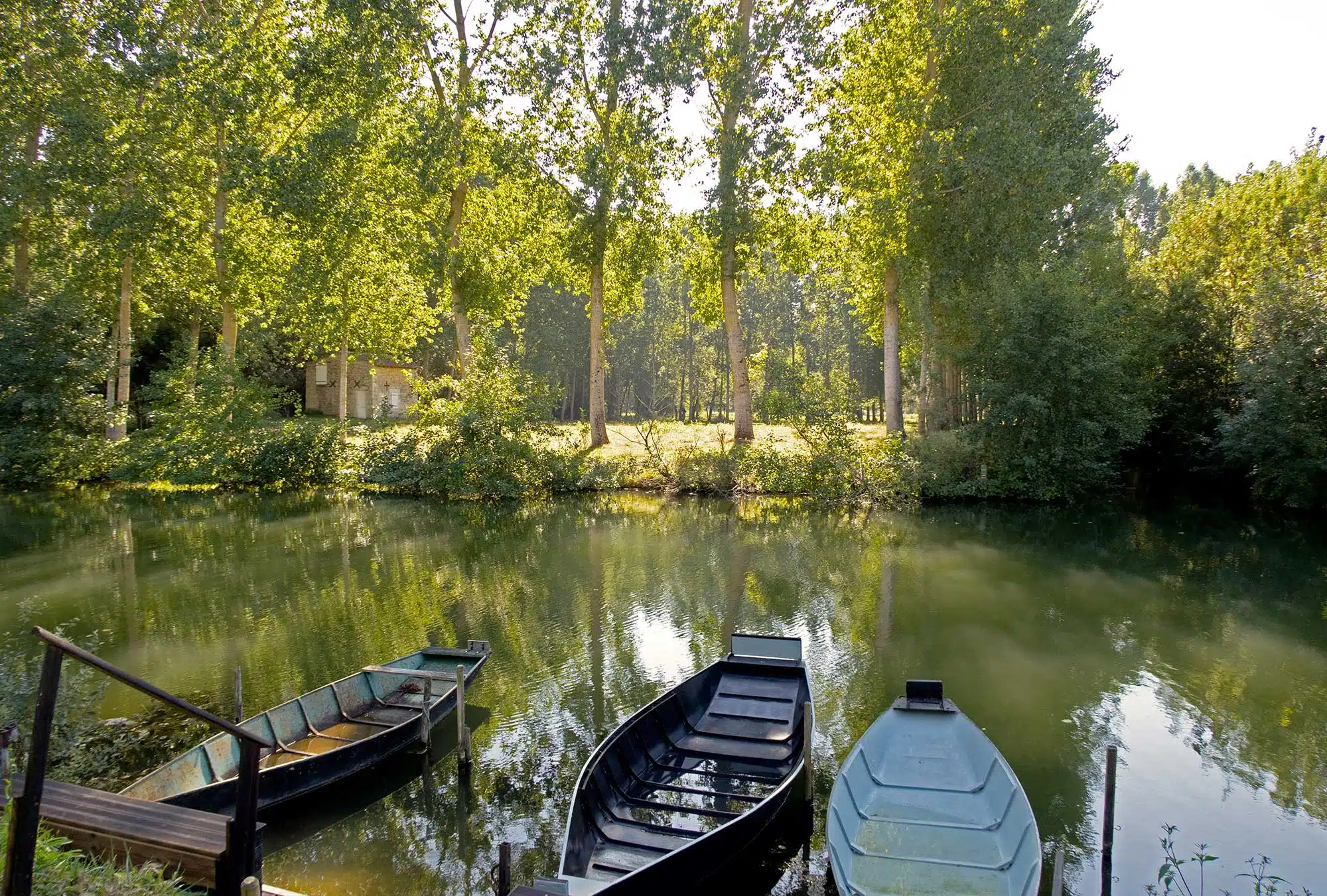 barques conches marais poitevin