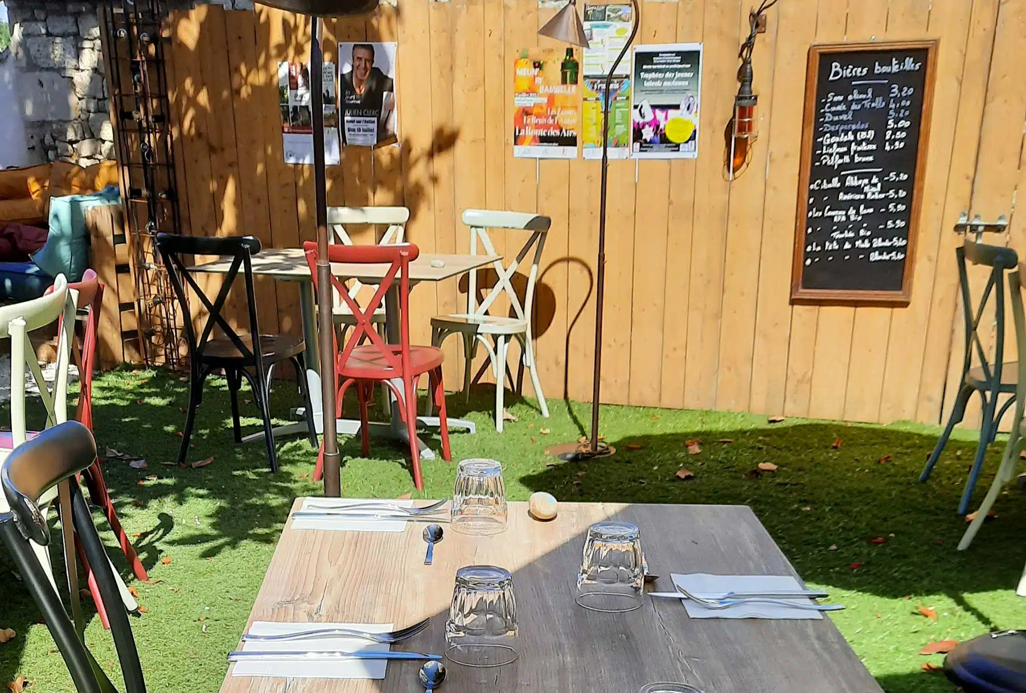 jardin auberge des artistes