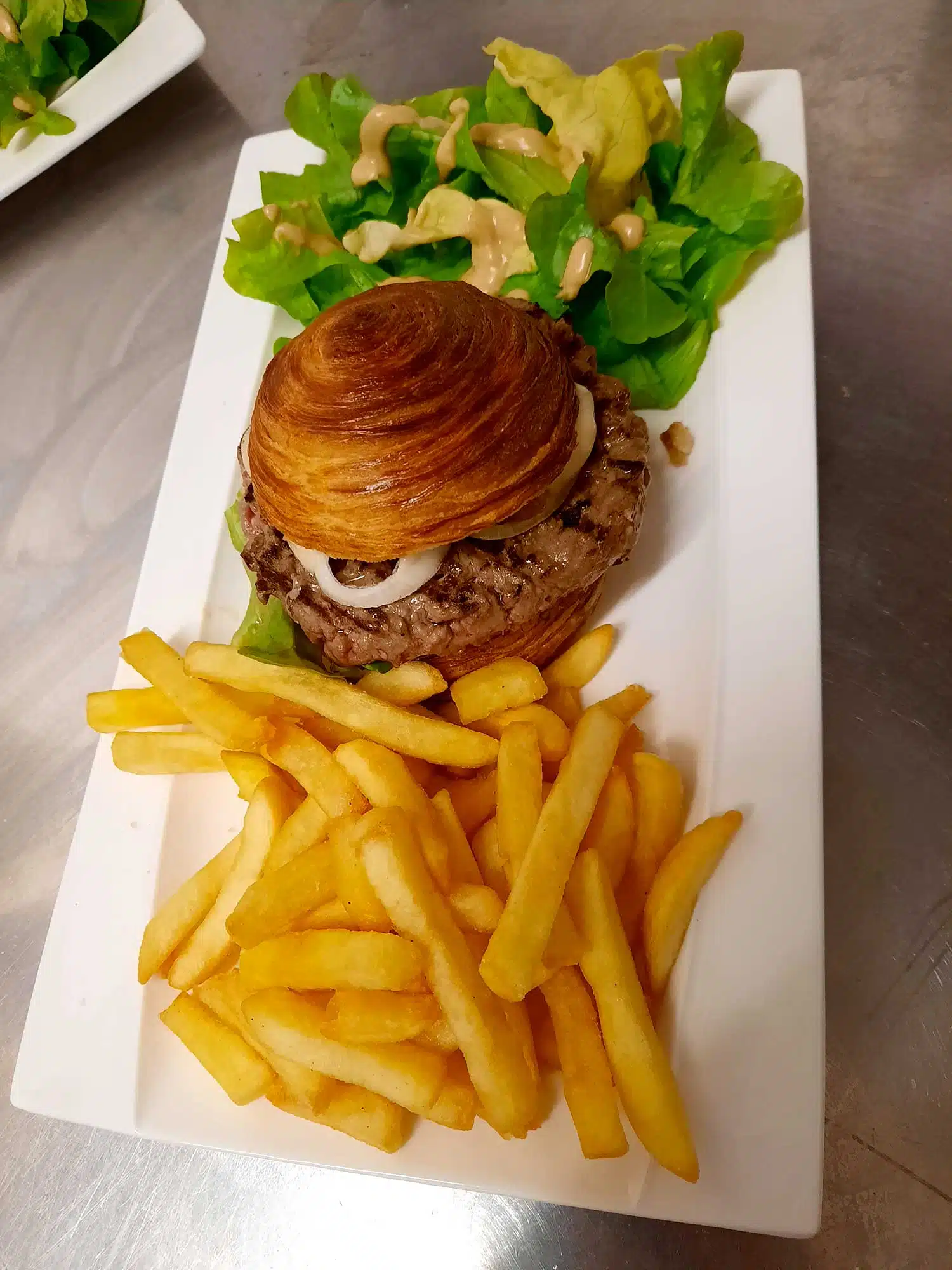 Burger feuillete