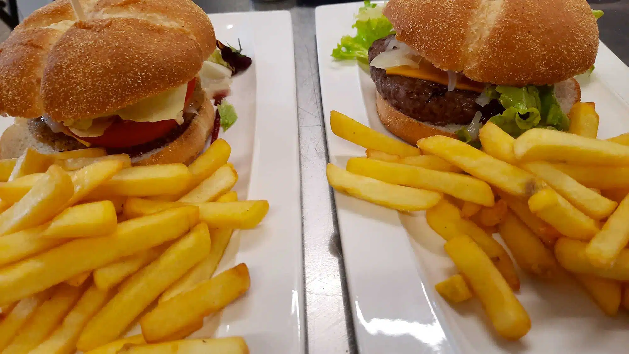 Burger frites