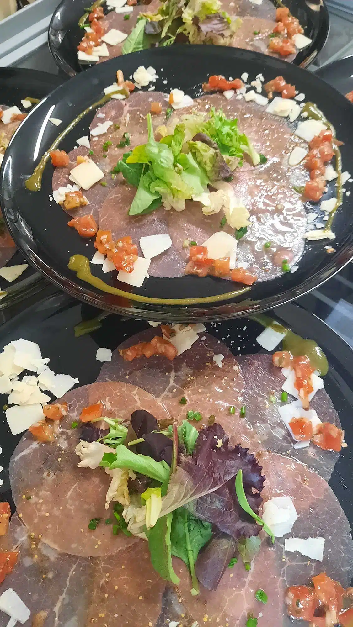 Carpaccio de boeuf