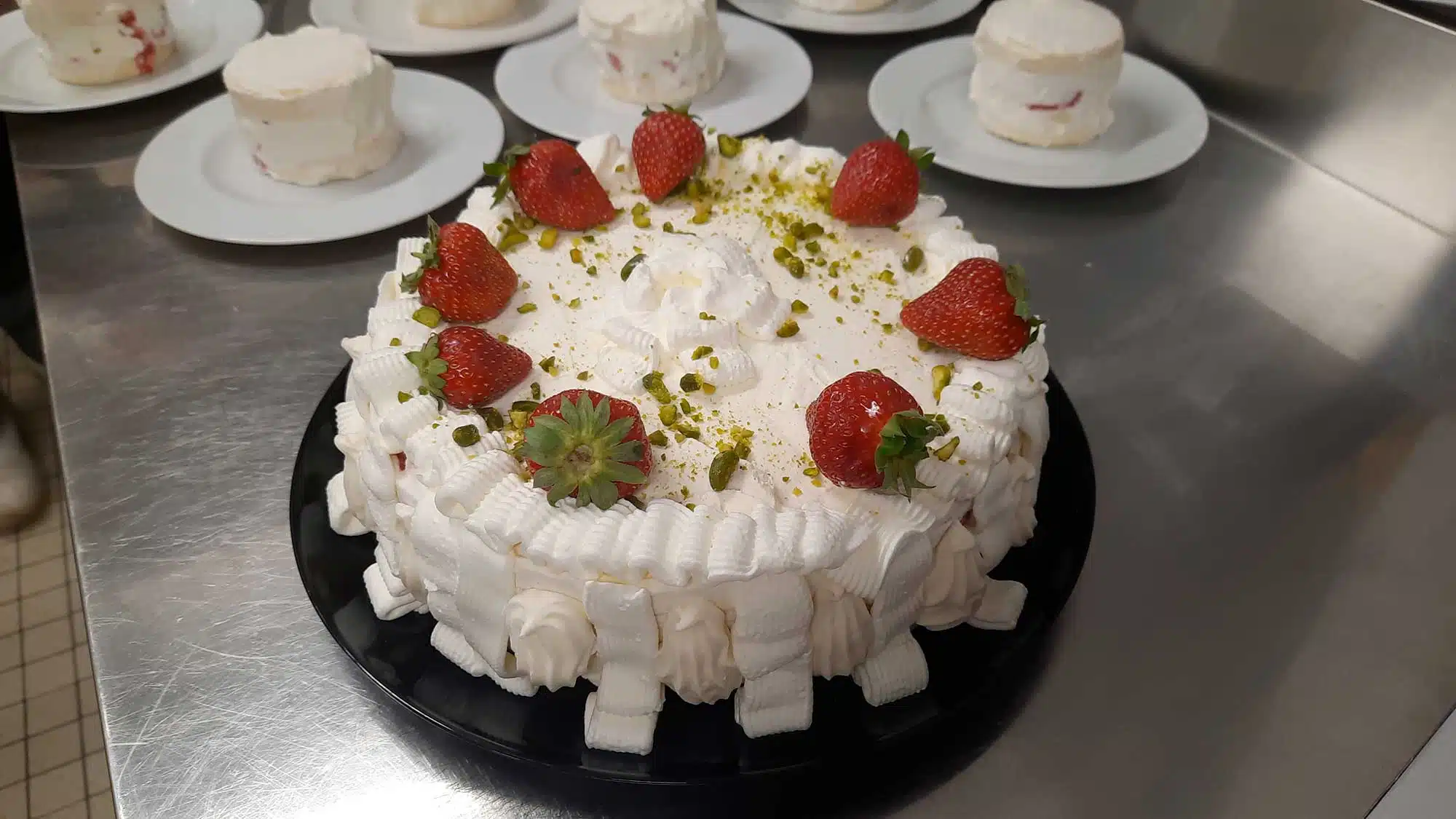 Fraisier anniversaire