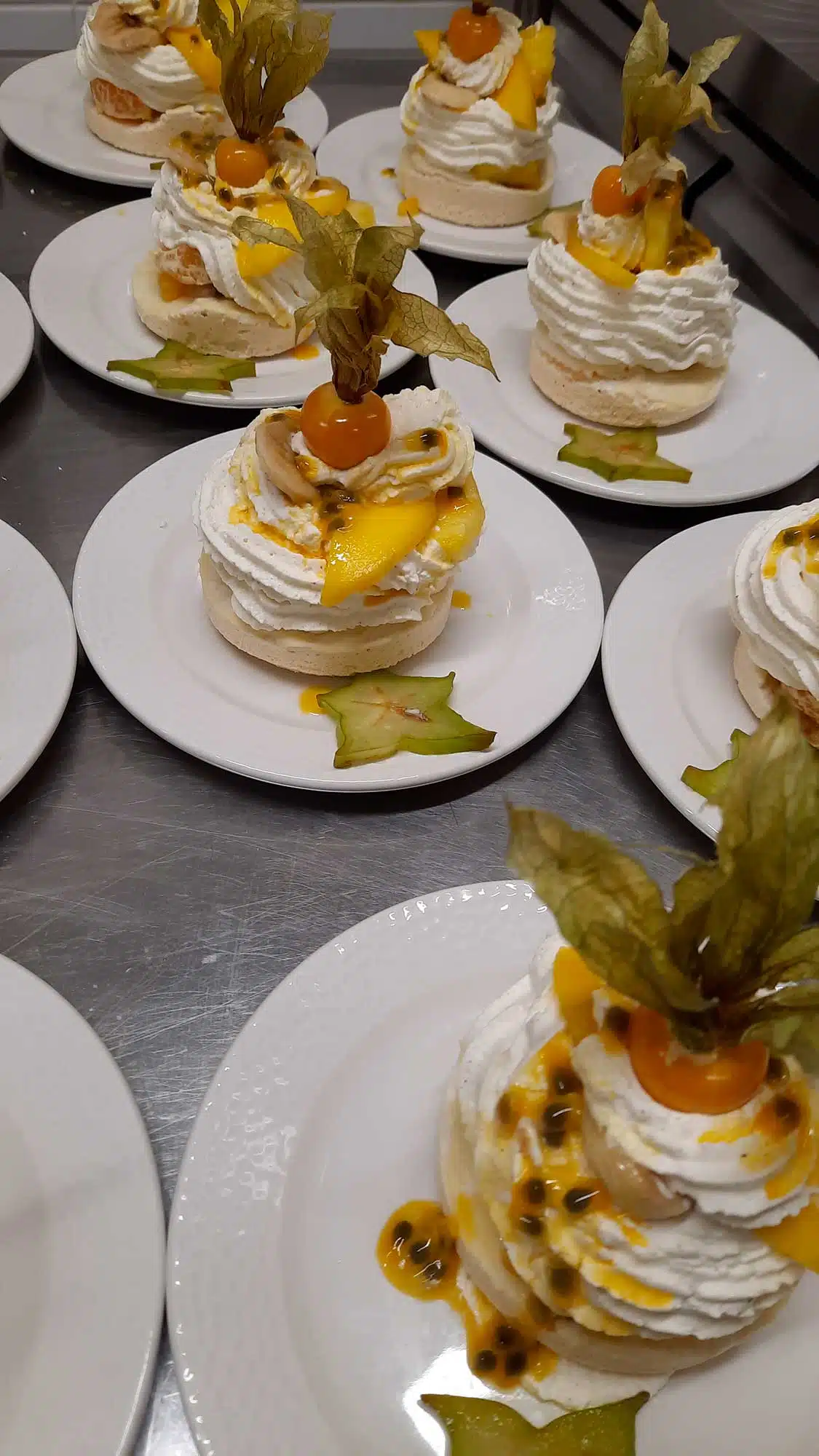 Pavlova aux fruits