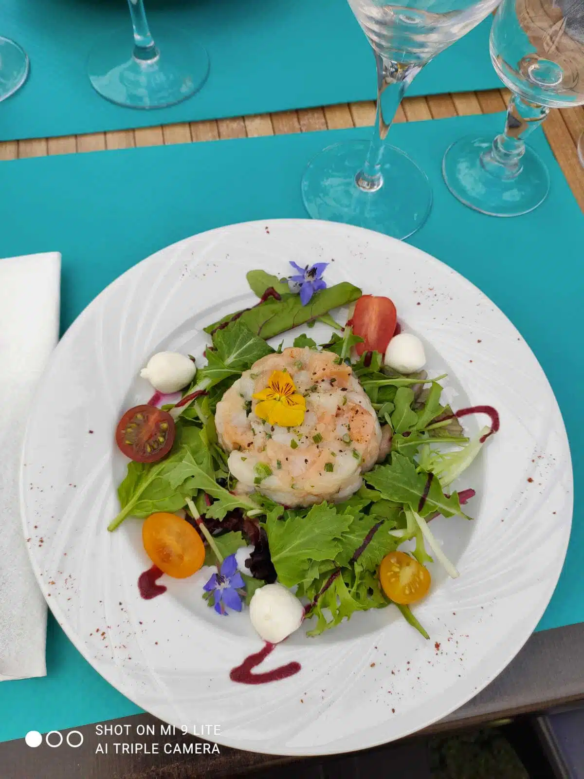 Tartare de saumon et de lieu